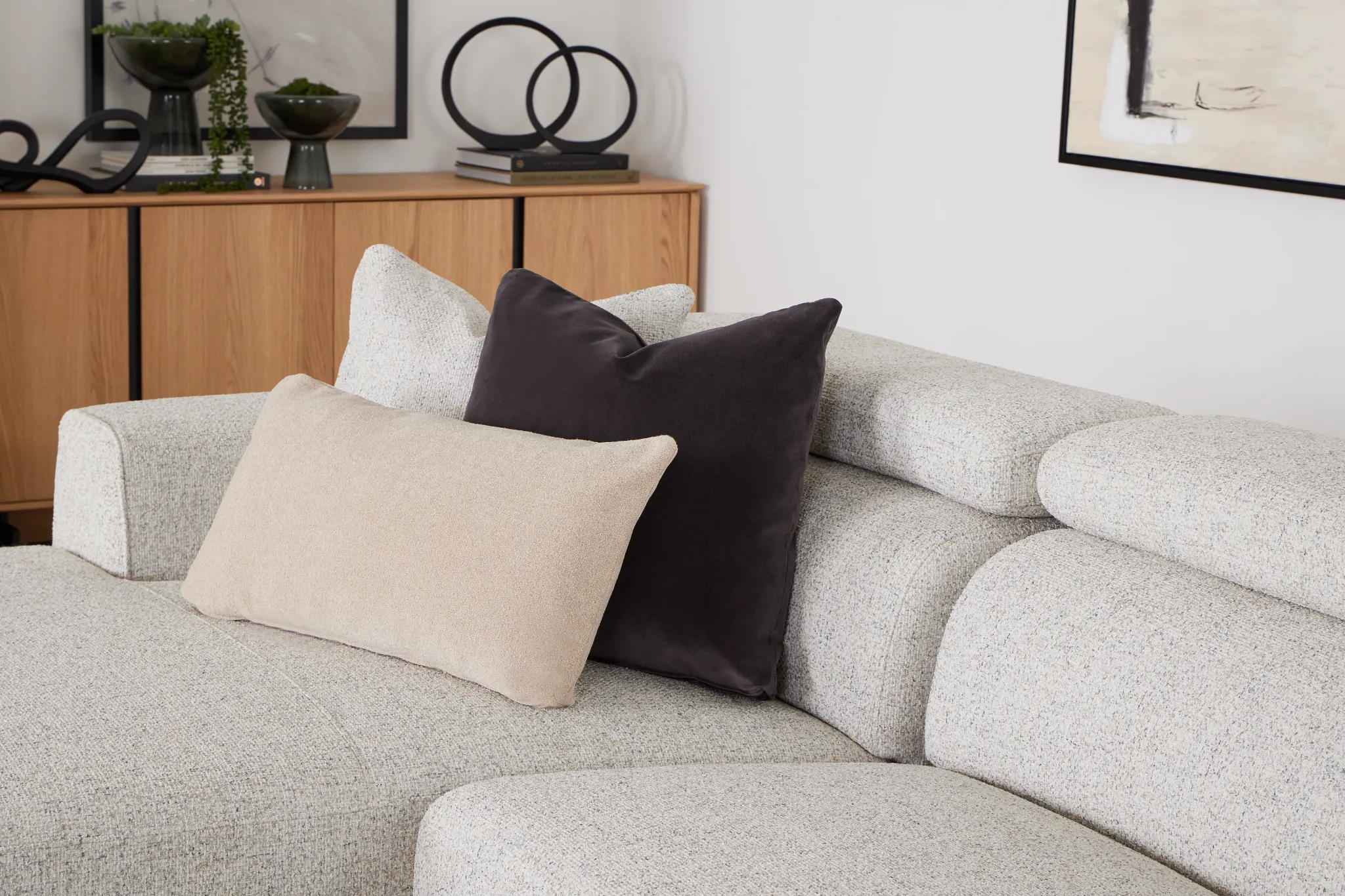 Lauran Black 22" Accent Pillow