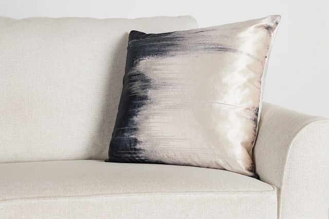 Lanie Gray 22" Square Accent Pillow