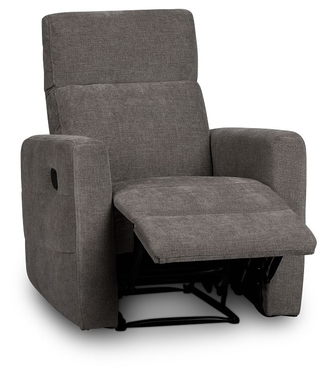 Rae Gray Fabric Recliner