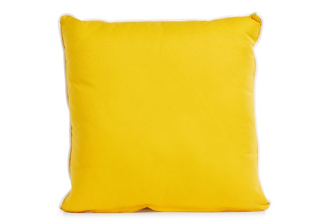 Forest Yellow 20" Indoor/outdoor Square Accent Pillow