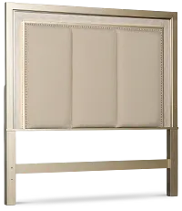 Manhattan Champagne Platform Headboard