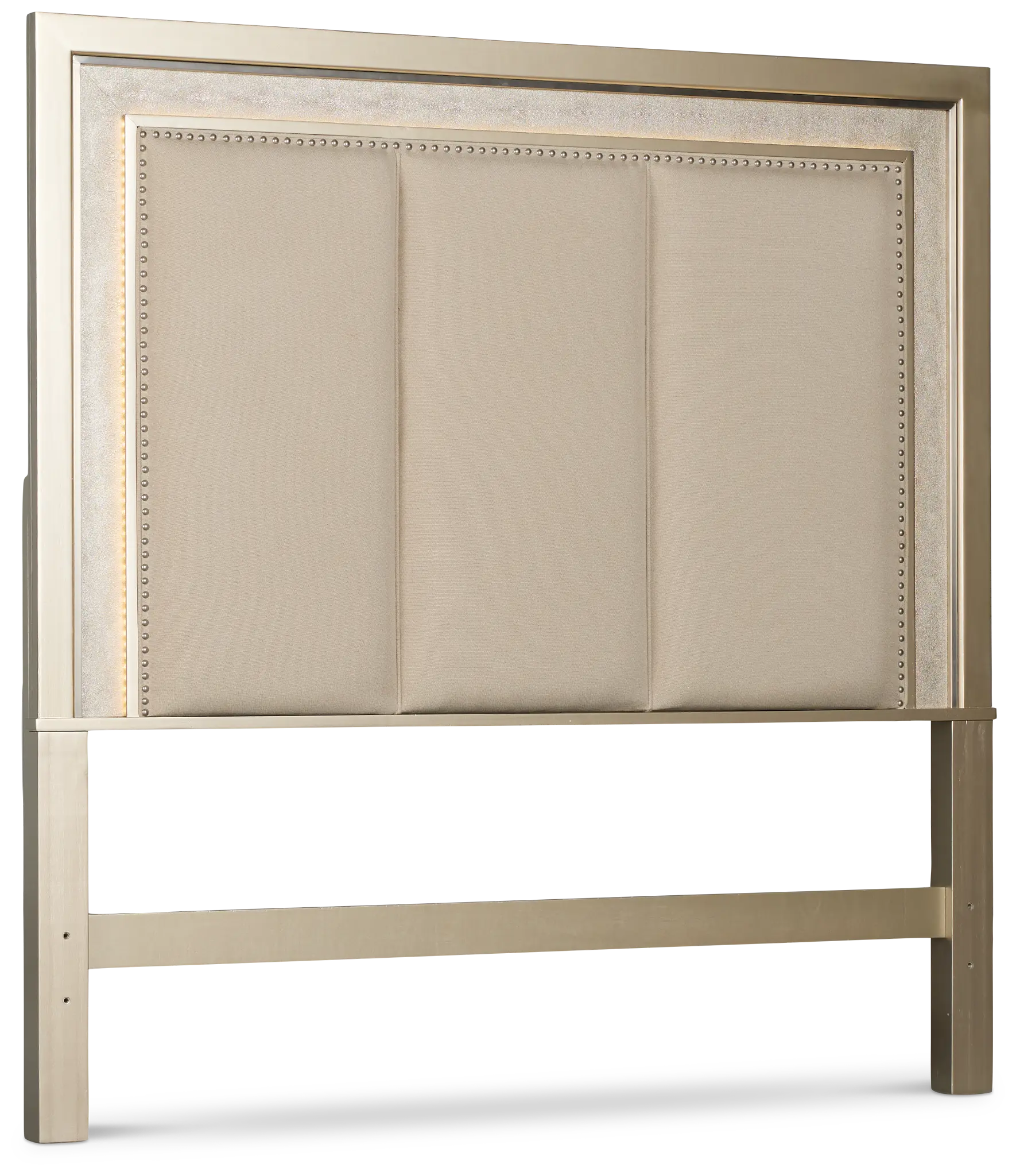 Manhattan Champagne Platform Headboard Manhattan Champagne Platform Headboard