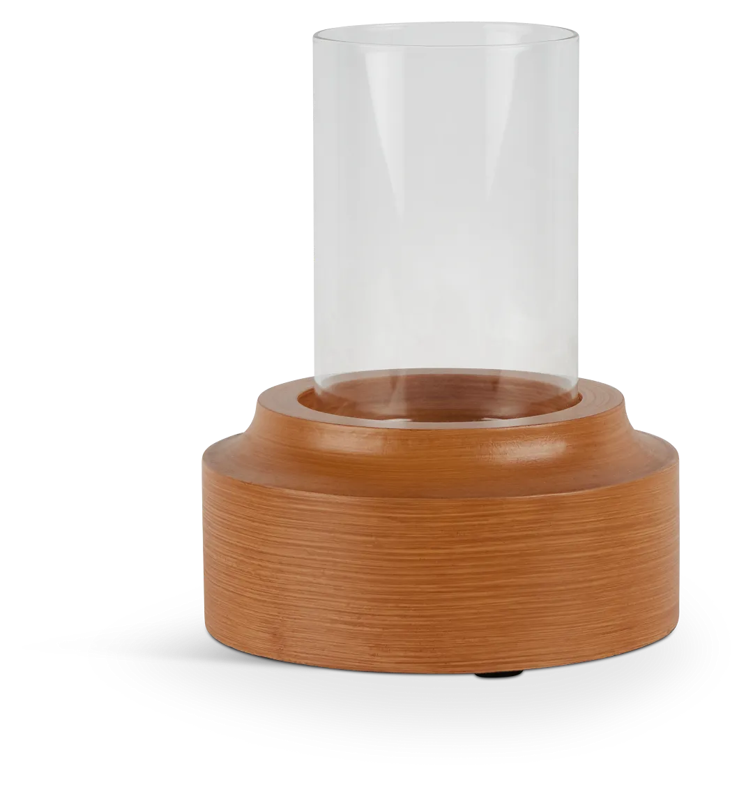 April Beige Small Candle Holder