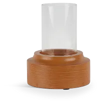 April Beige Small Candle Holder