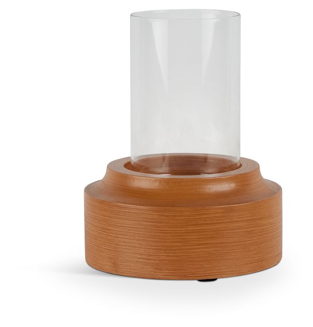 April Beige Small Candle Holder