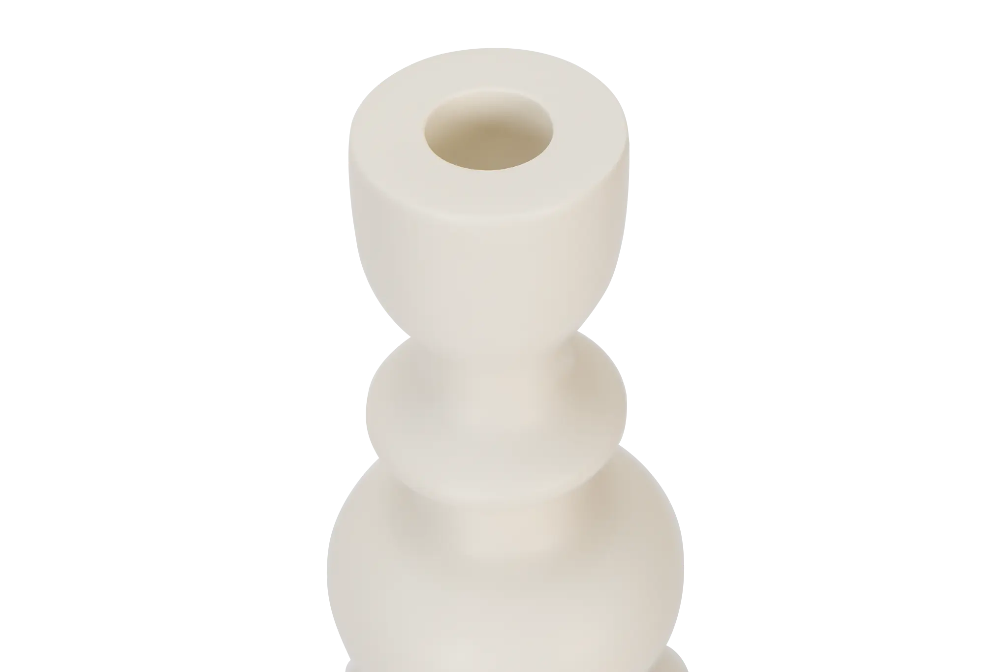Ula White Candle Holder Ula White Candle Holder