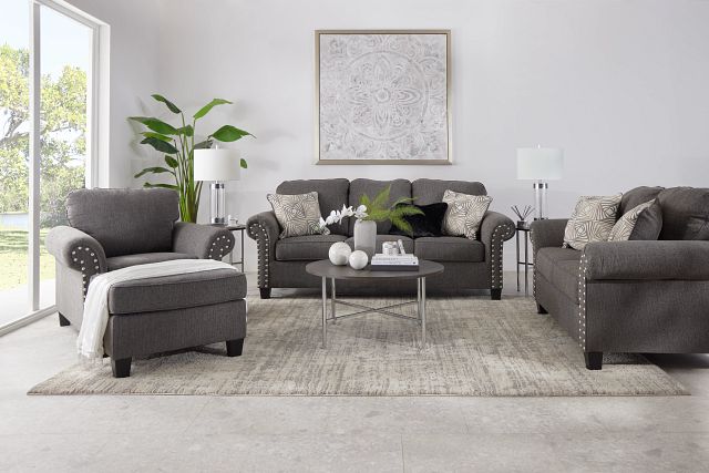 Agleno Gray Micro Sofa
