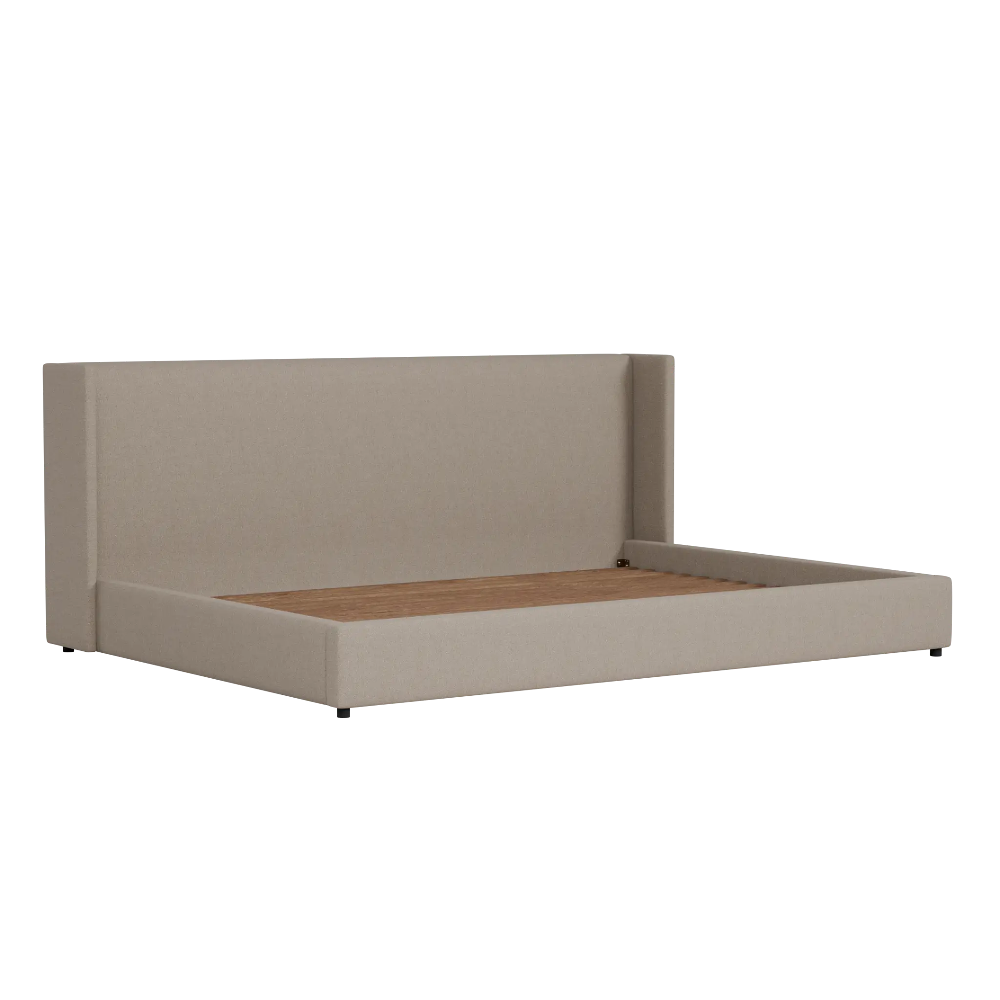 Captiva Elite Brown 48" Upholstered Shelter Bed Captiva Elite Brown 48" Upholstered Shelter Bed