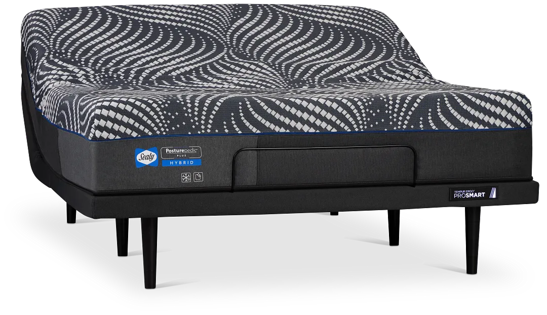 Sealy Posturepedic Plus High Point 14" Soft Ergo Prosmart Adjustable Mattress Set