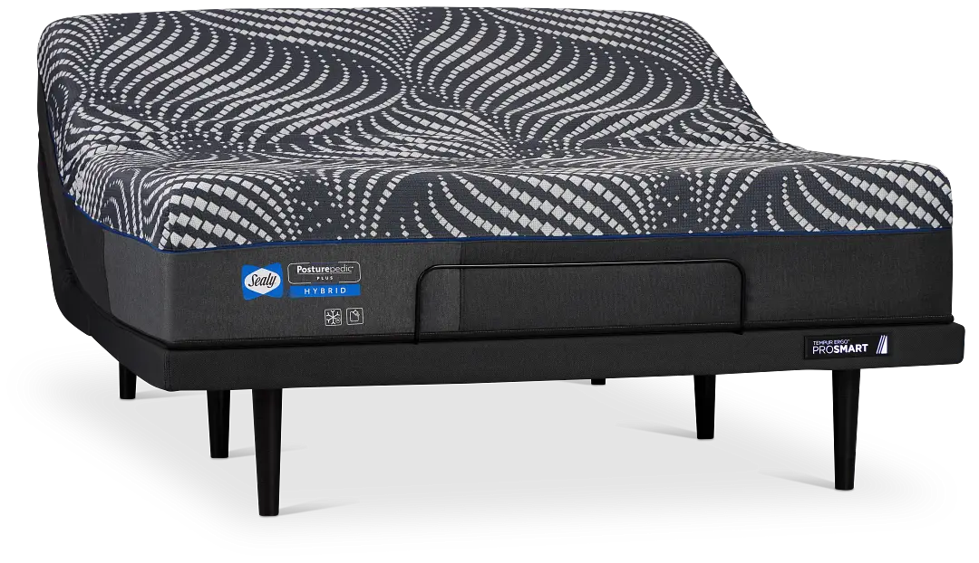 Sealy Posturepedic Plus High Point 14" Soft Ergo Prosmart Adjustable Mattress Set Sealy Posturepedic Plus High Point 14" Soft Ergo Prosmart Adjustable Mattress Set