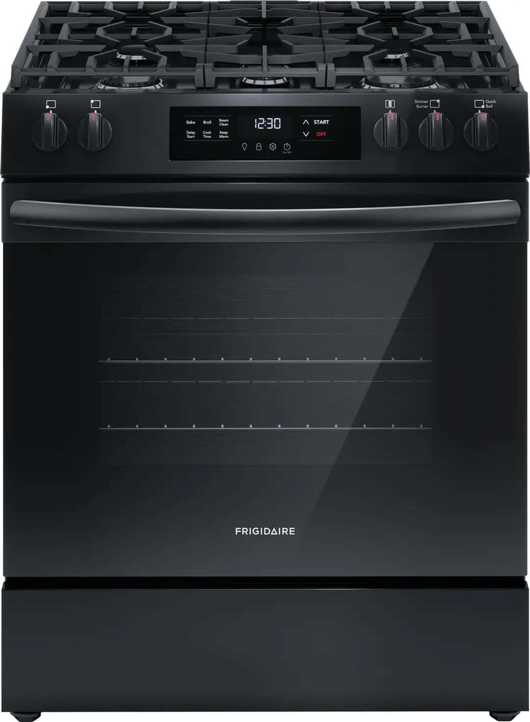 Frigidaire 3062 Series Black Gas Range Frigidaire 3062 Series Black Gas Range