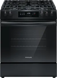 Frigidaire 3062 Series Black Gas Range