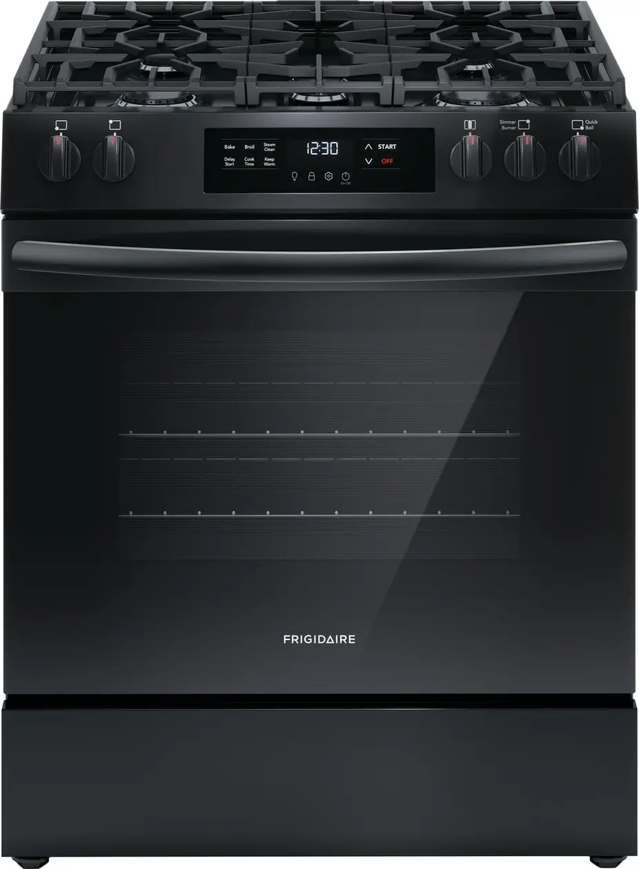 Frigidaire 3062 Series Black Gas Range Frigidaire 3062 Series Black Gas Range