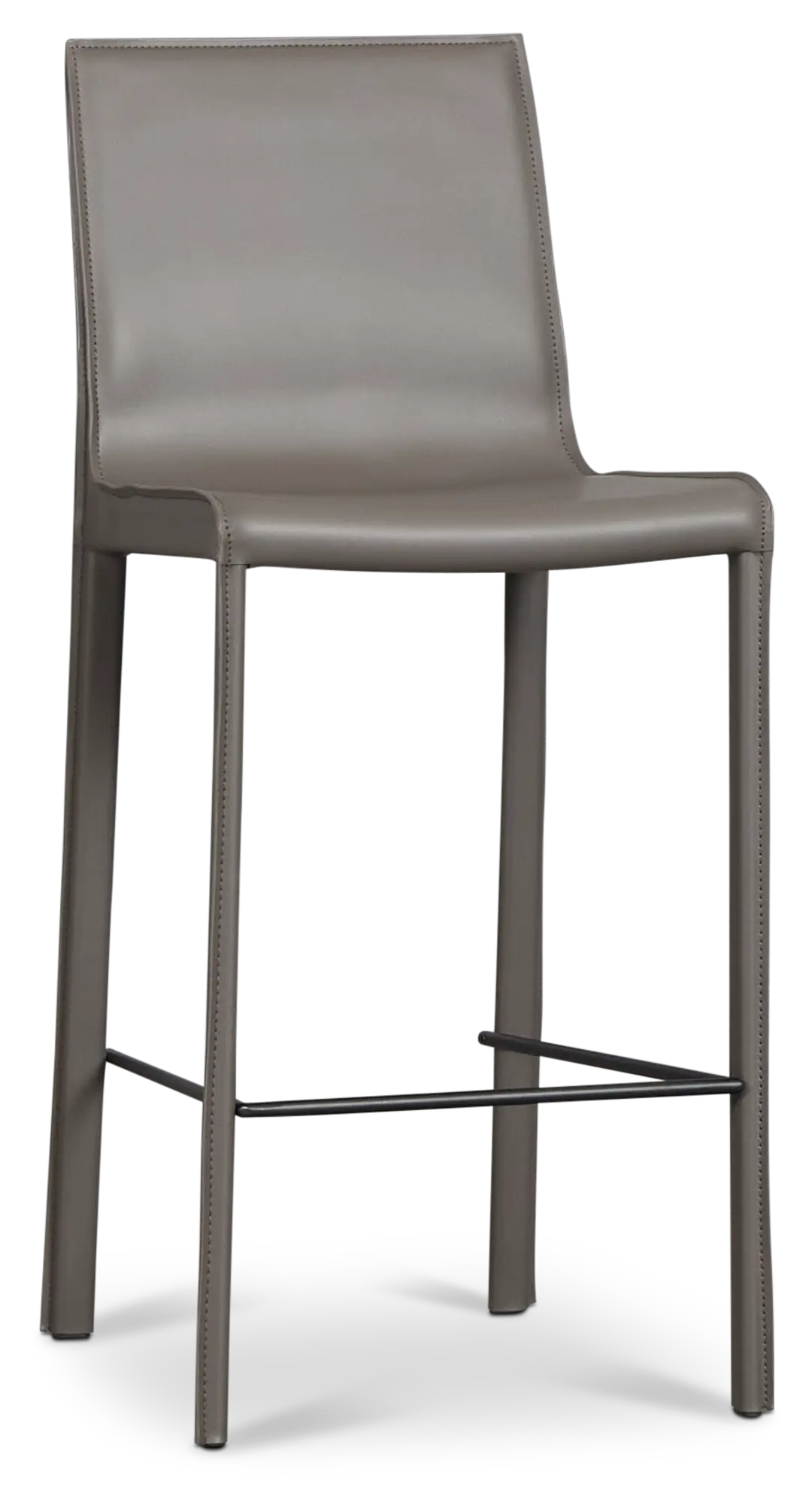 Lagos Gray 27" Upholstered Barstool Lagos Gray 27" Upholstered Barstool