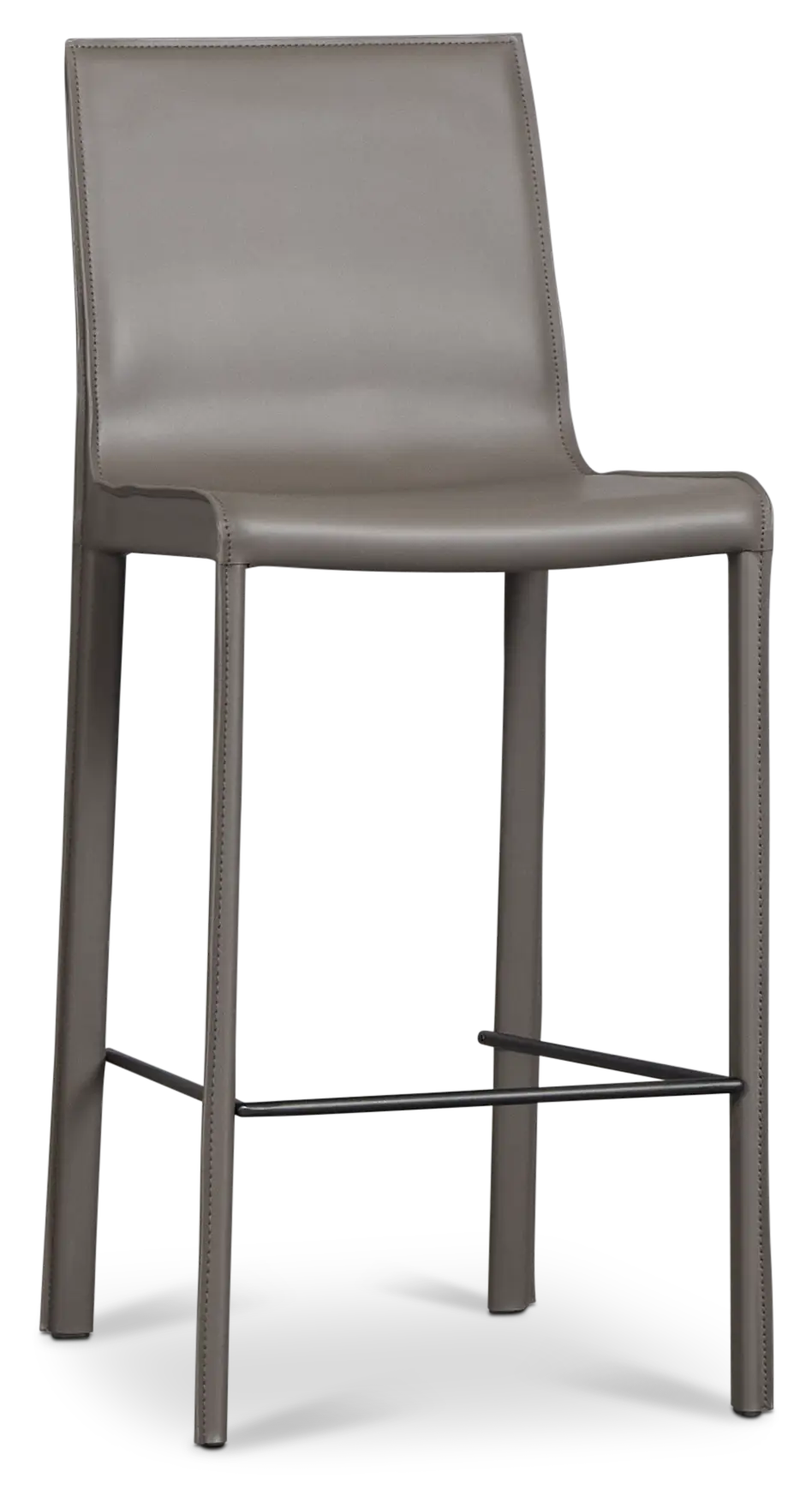 Lagos Gray 27" Upholstered Barstool Lagos Gray 27" Upholstered Barstool