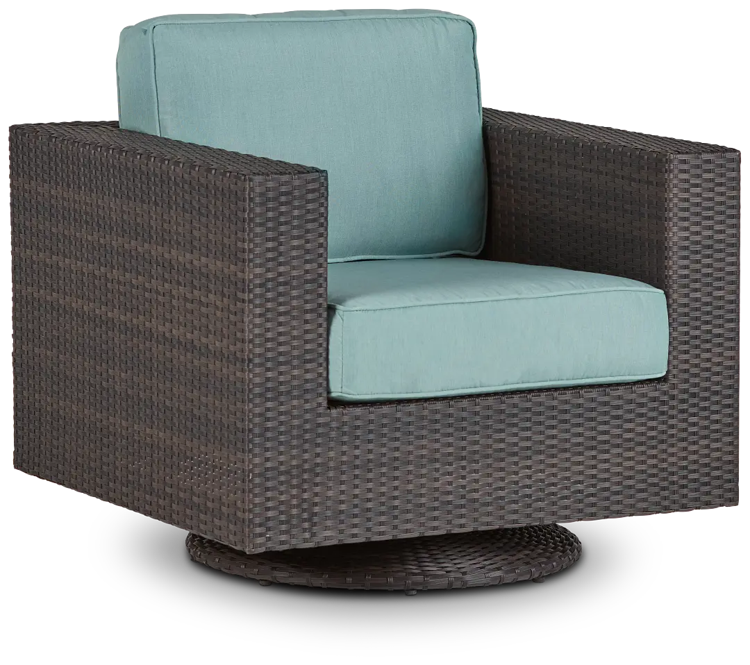 Fina Teal Swivel Chair Fina Teal Swivel Chair