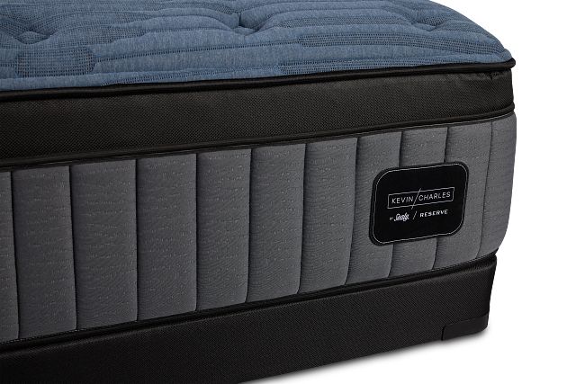 Kevin Charles By Sealy Reserve Lux Ultra Plush Low-profile Mattress Set