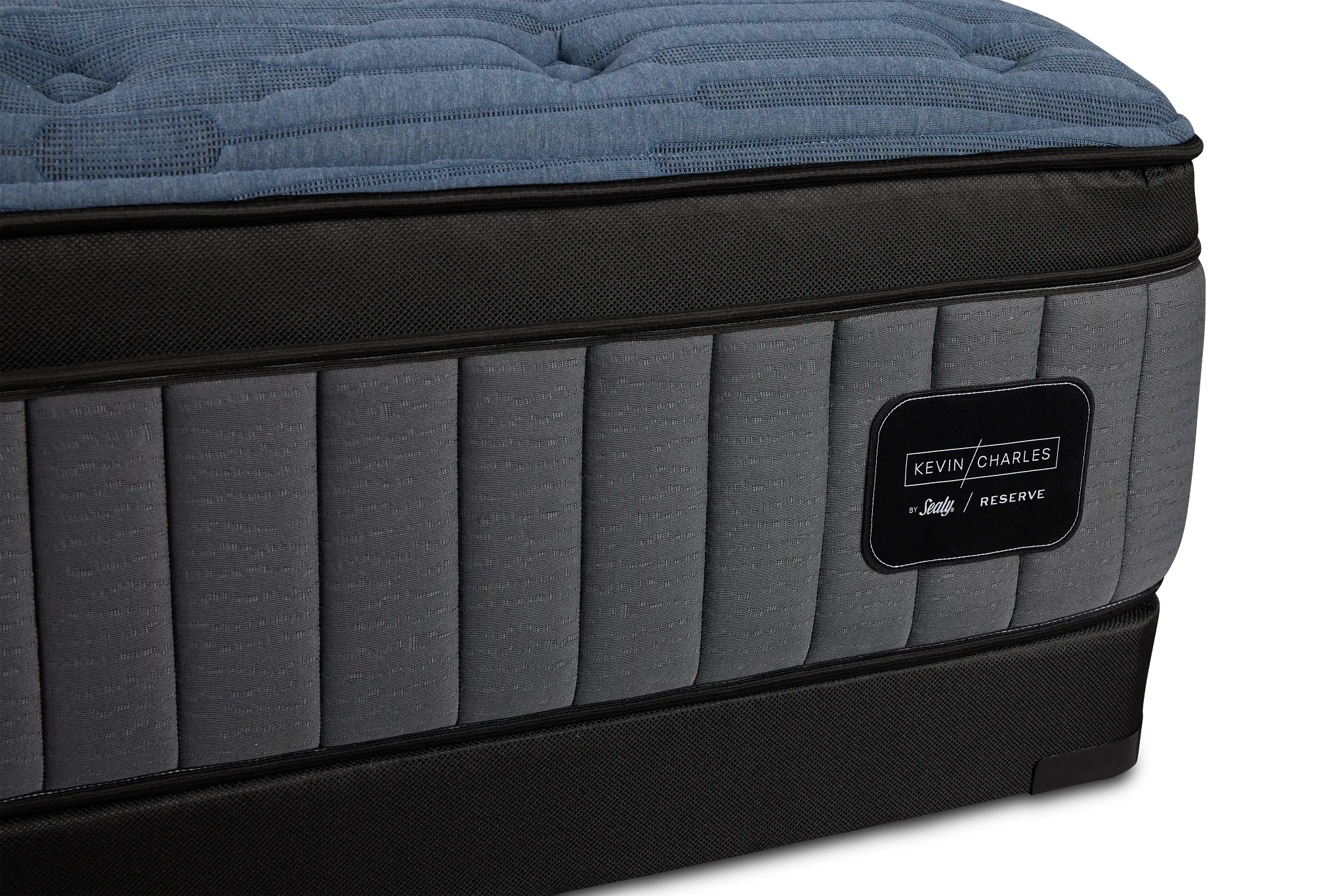 Kevin Charles By Sealy Reserve Lux Ultra Plush Low-profile Mattress Set Kevin Charles By Sealy Reserve Lux Ultra Plush Low-profile Mattress Set