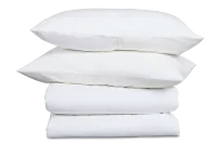 Rest & Renew Percale Cotton White 200 Thread Duvet Set