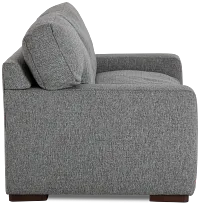 Veronica Dark Gray Down Loveseat