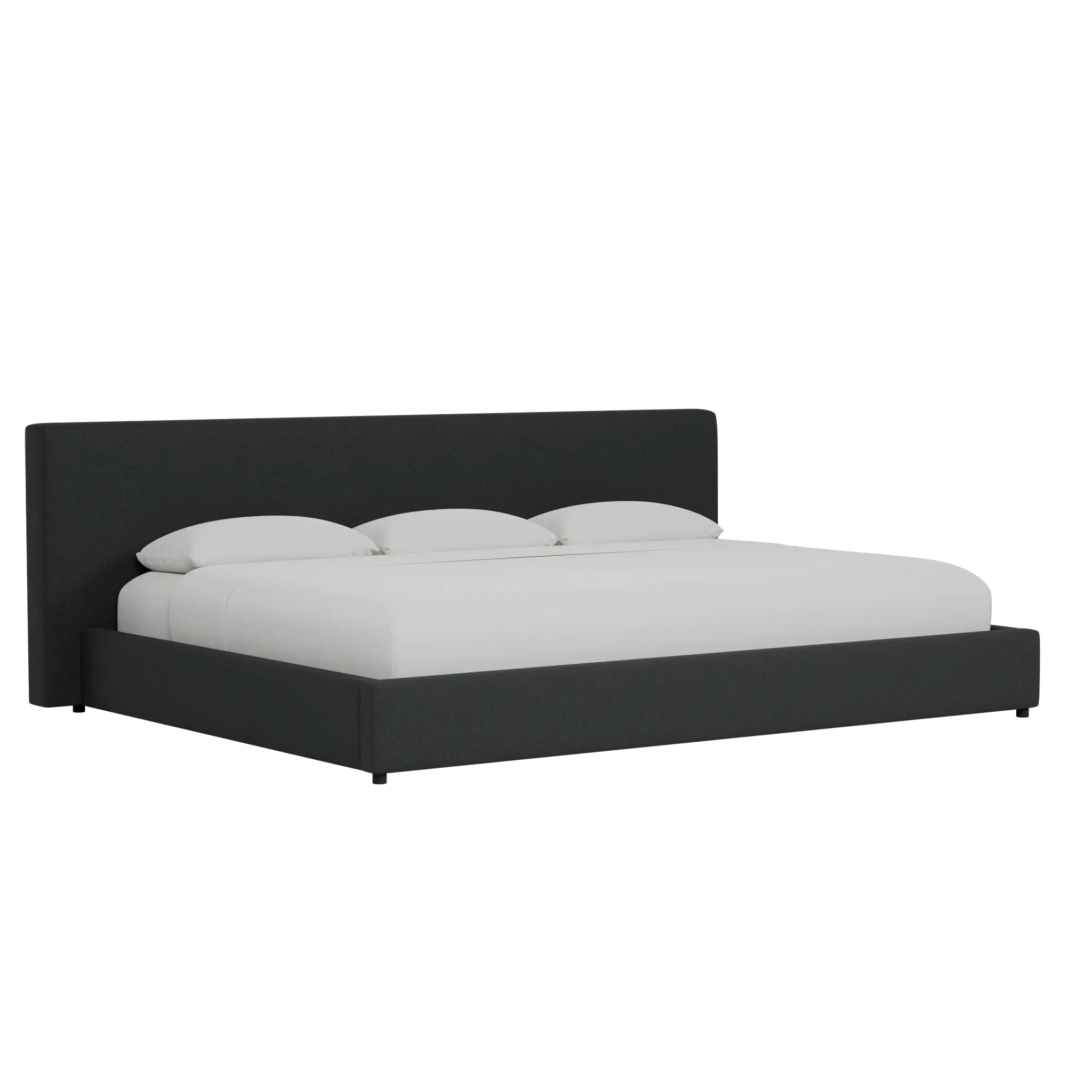 Grayton Elite Black 44" Upholstered Platform Bed Grayton Elite Black 44" Upholstered Platform Bed