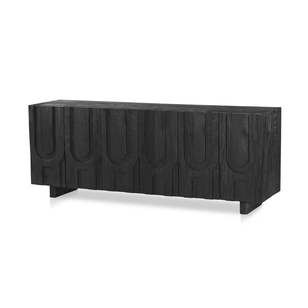 Four Hands Yana Black Media Console