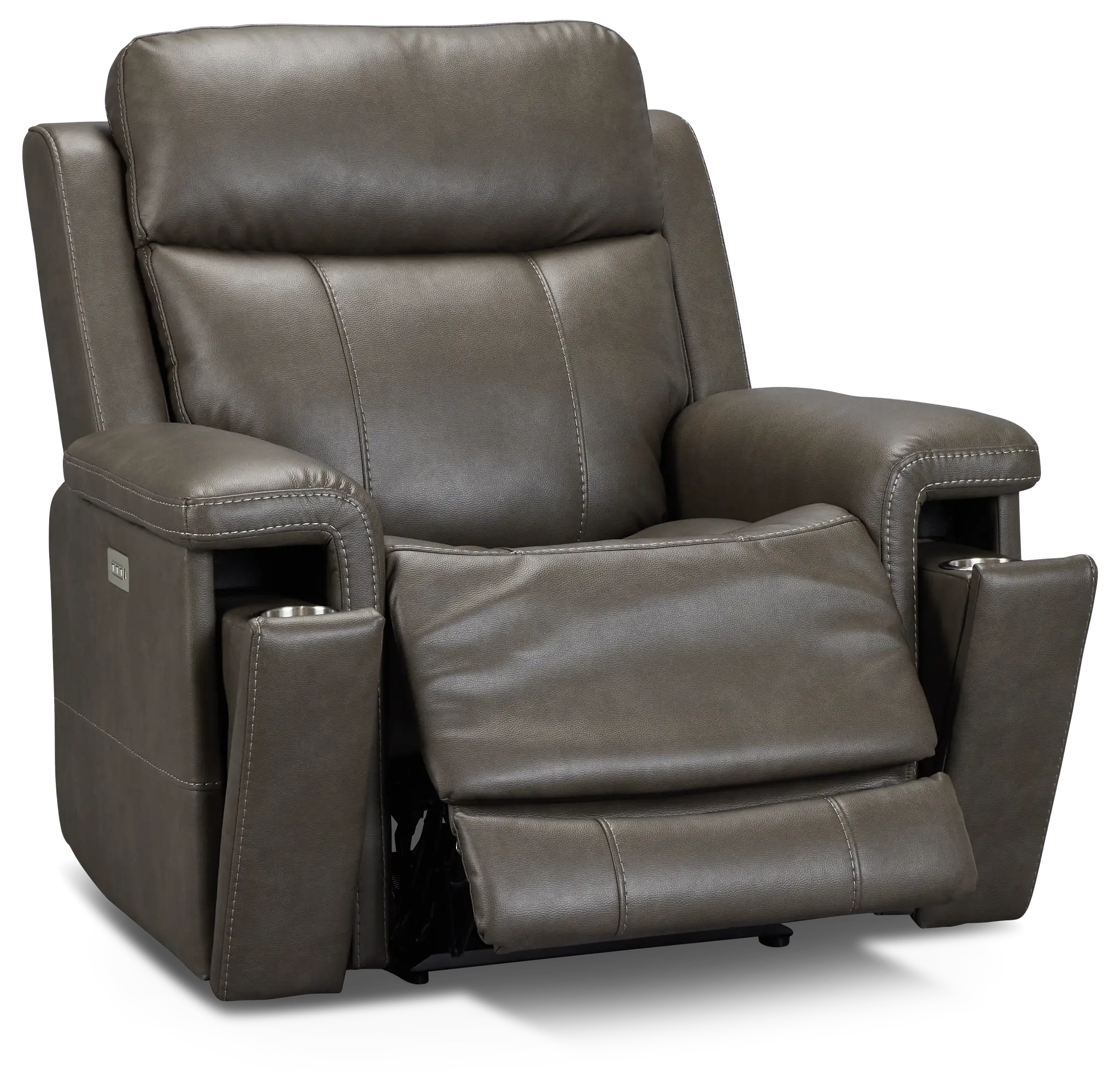 Jayden Gray Micro Power Recliner Jayden Gray Micro Power Recliner