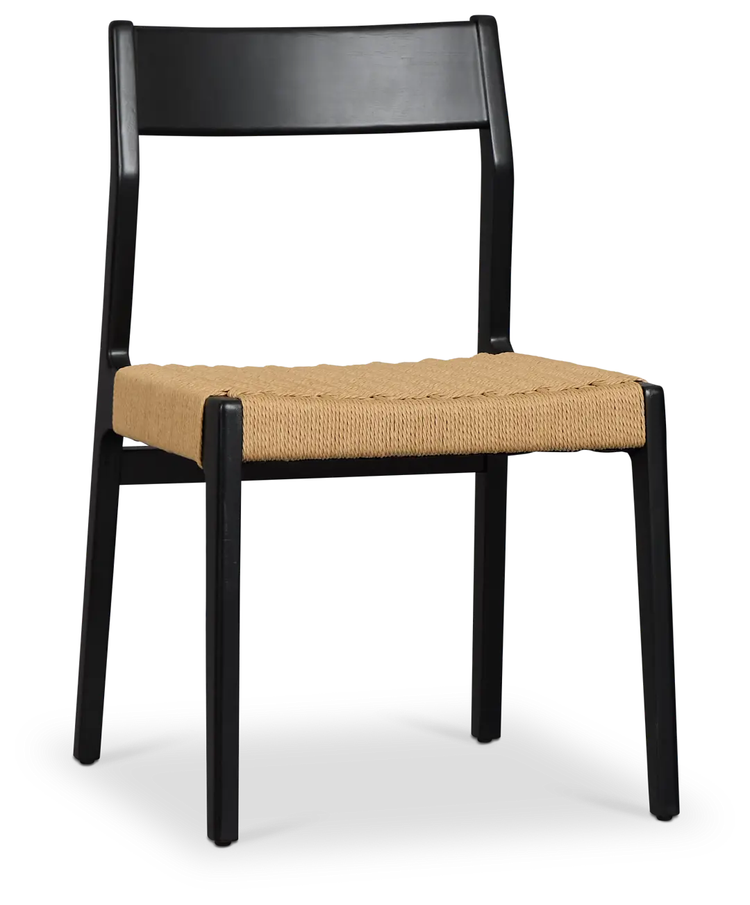 Santorini Black Woven Side Chair Santorini Black Woven Side Chair