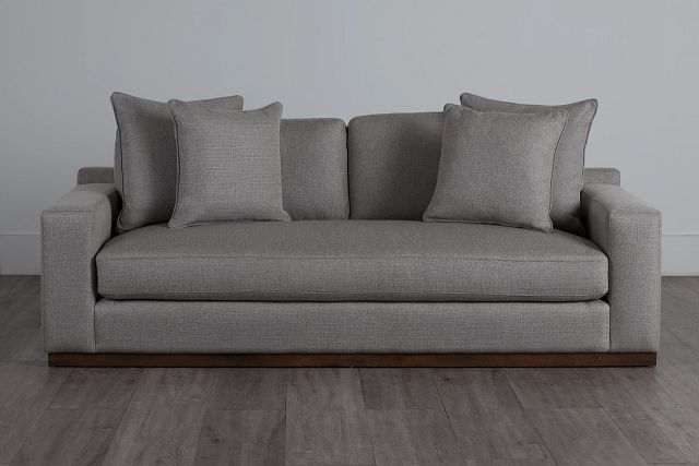 Mckenzie Light Gray Fabric Sofa (0)