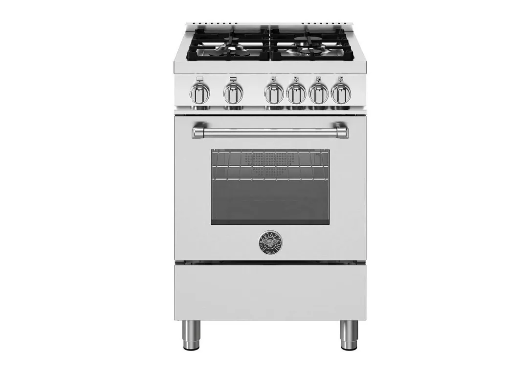 Bertazzoni 244 Series Stainless Steel 24" Propane Range