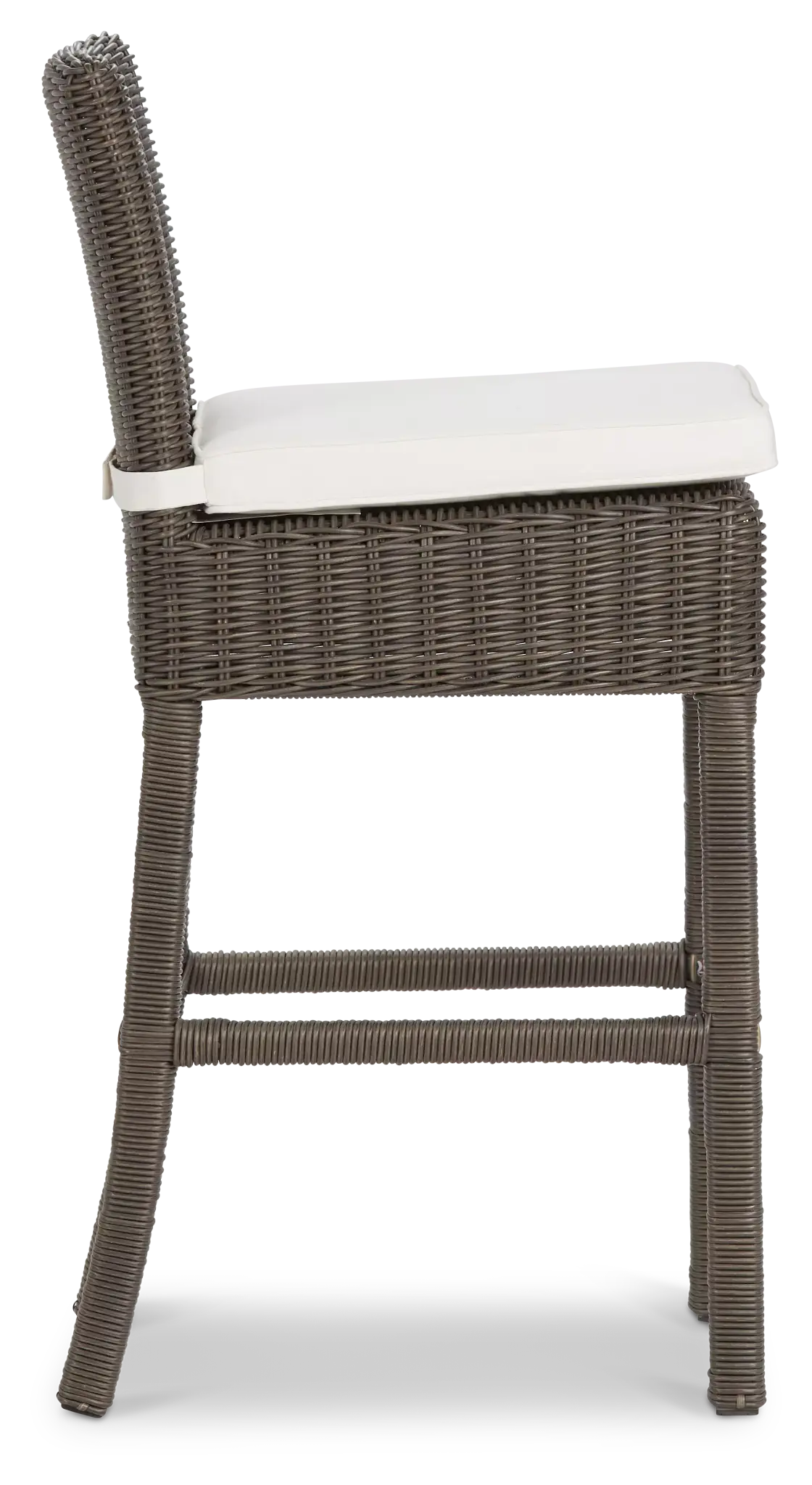 Canyon Gray White Woven 30" Barstool Canyon Gray White Woven 30" Barstool