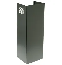 Cafe 733 Series Black 10' Duct Cover Extension
