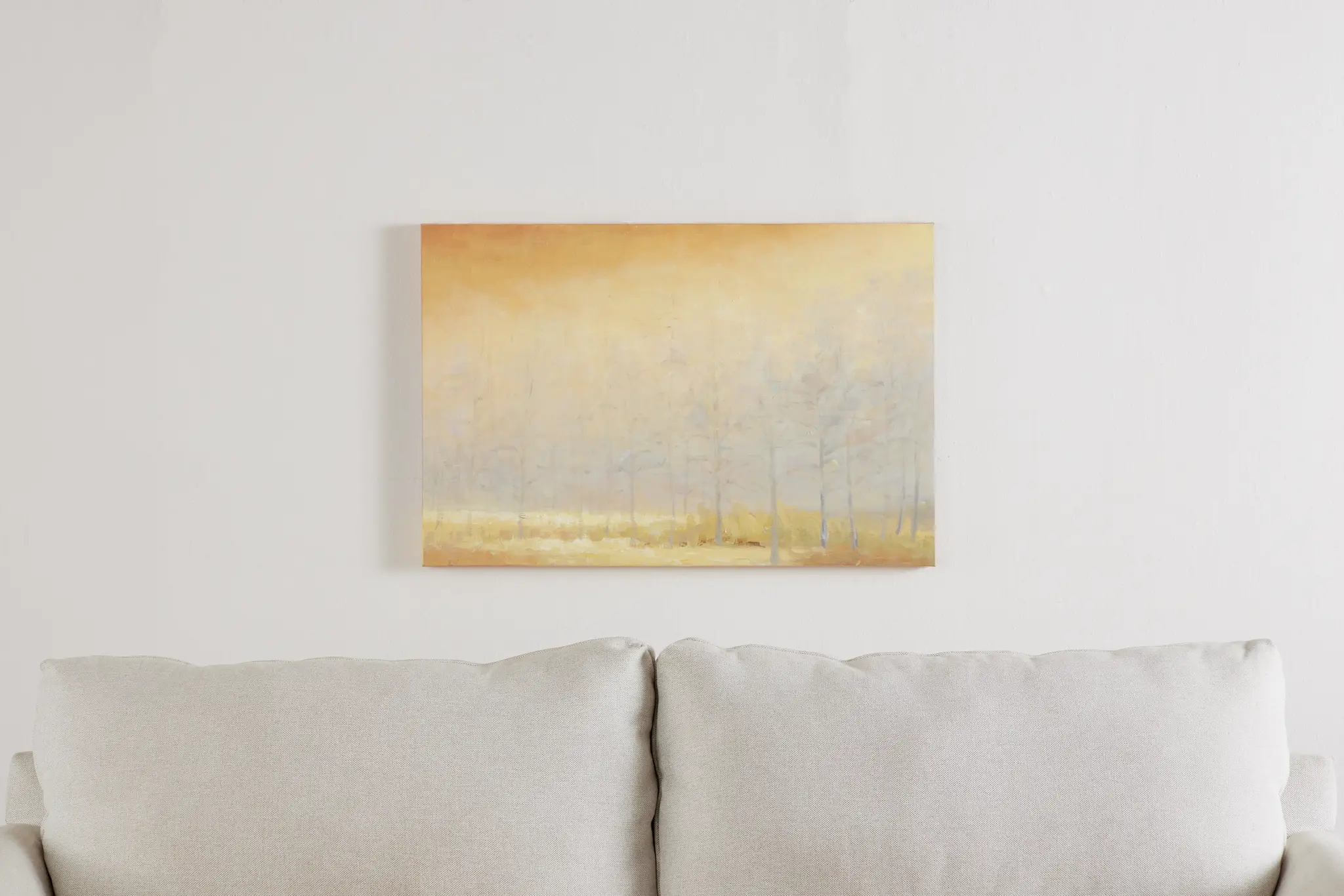 Grande Yellow Canvas Wall Art Grande Yellow Canvas Wall Art