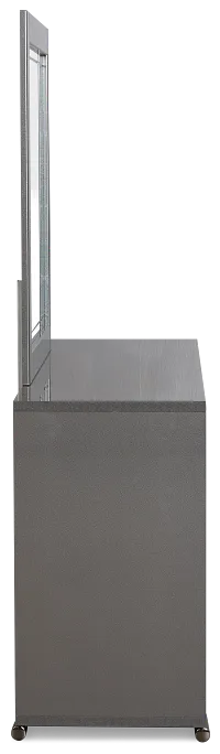 Davie Gray Dresser & Mirror