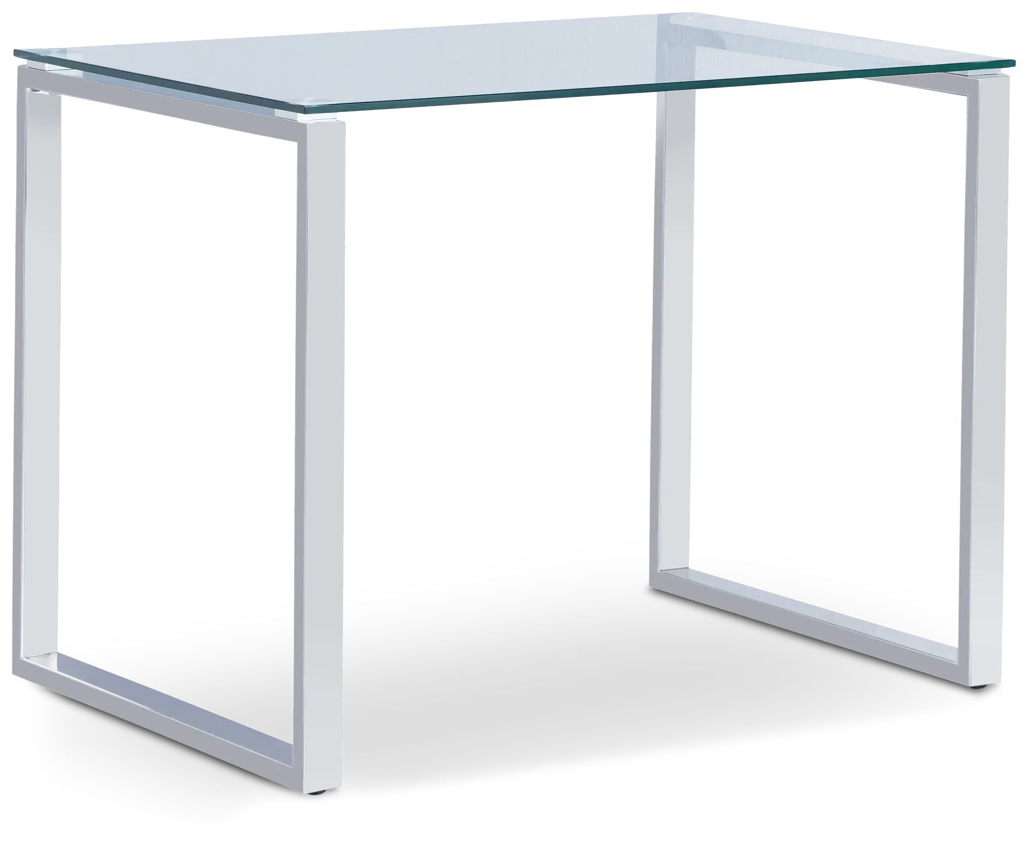 Olympia 39" Glass Desk Olympia 39" Glass Desk