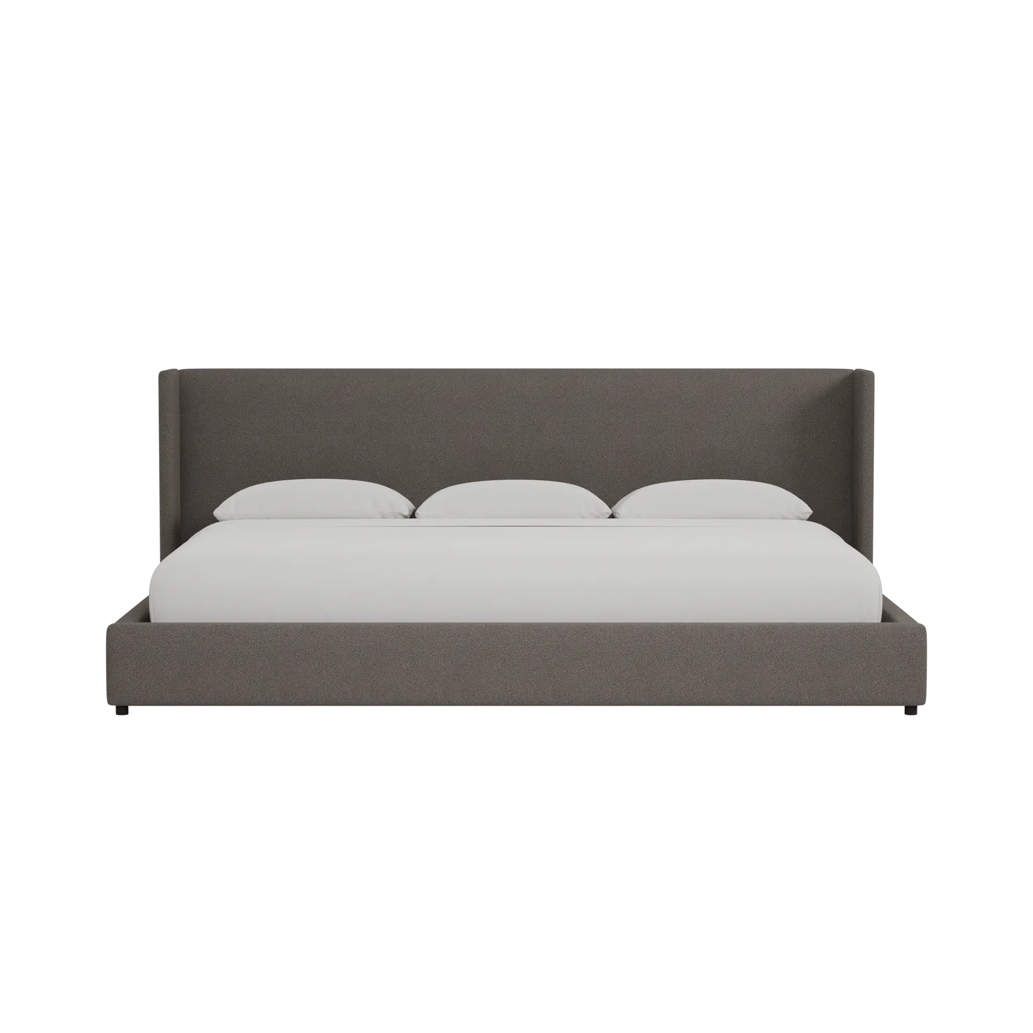 Captiva Elite Dark Gray 48" Upholstered Shelter Bed Captiva Elite Dark Gray 48" Upholstered Shelter Bed
