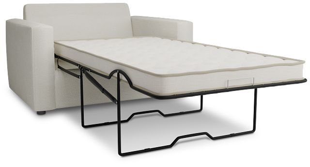Siesta Elite Ivory Fabric Innerspring Sleeper