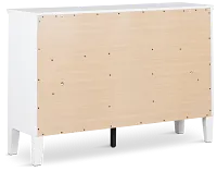 Seabrook Small White Drawer Dresser