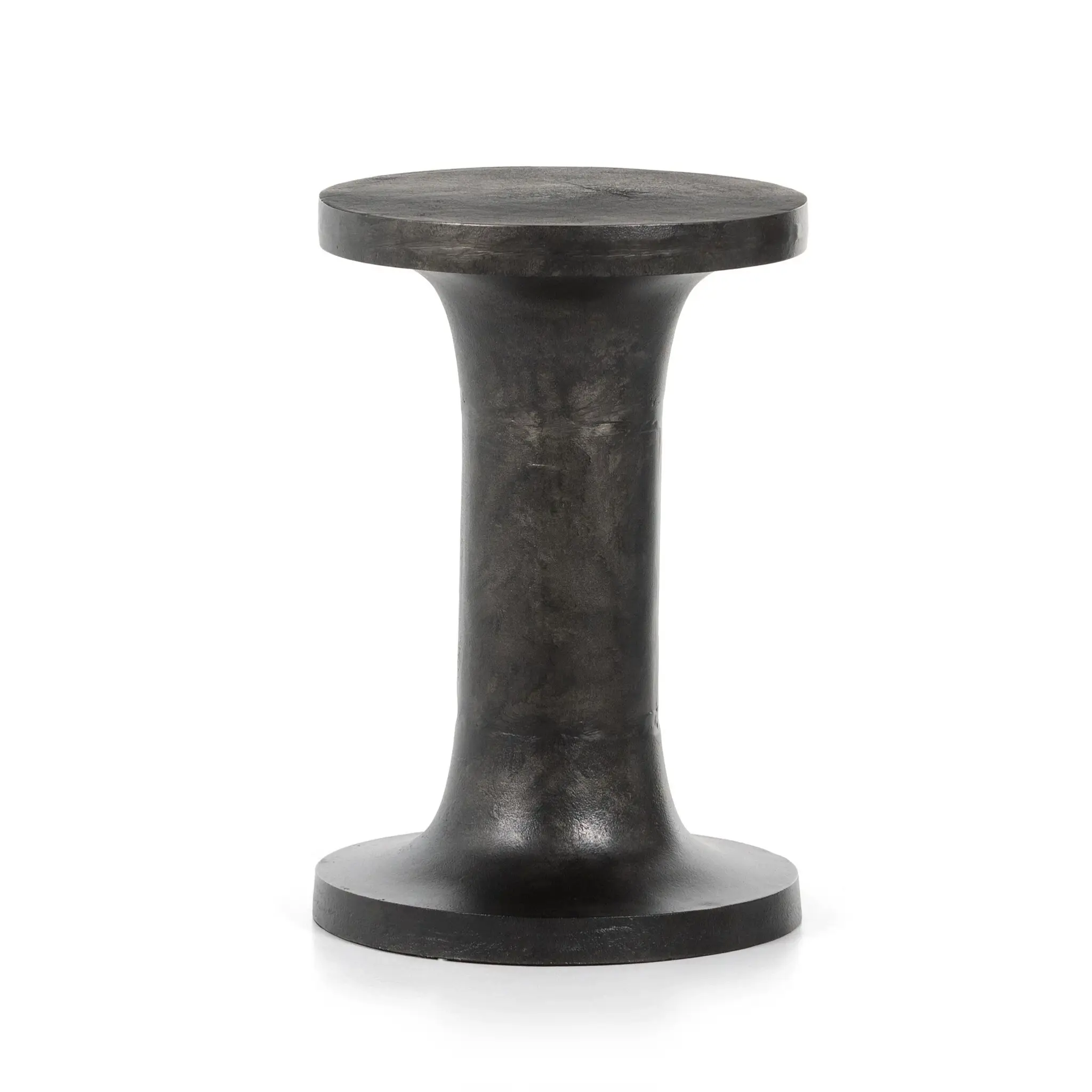 Four Hands Gino Black Round End Table Four Hands Gino Black Round End Table