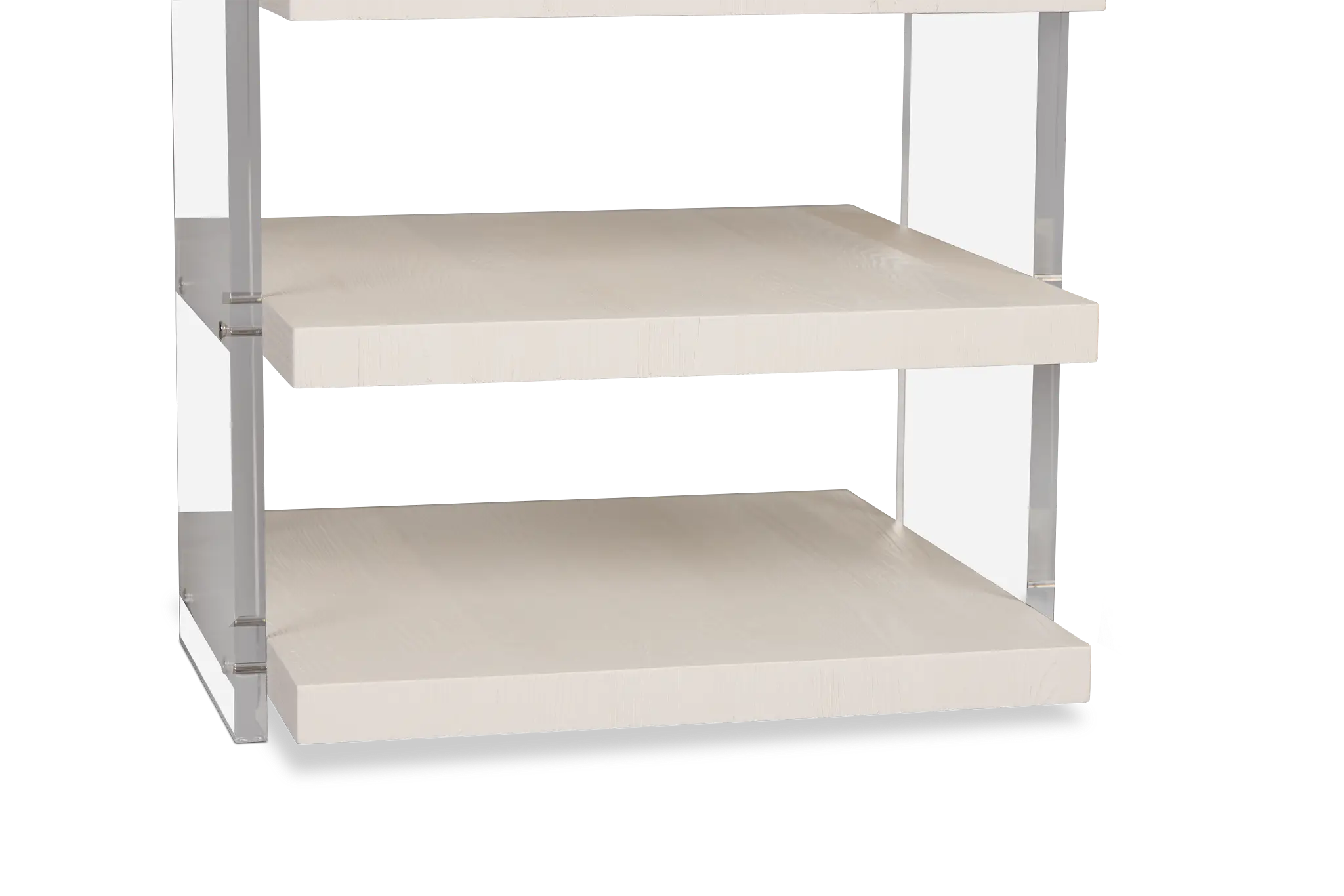 Gables White Rectangular End Table Gables White Rectangular End Table