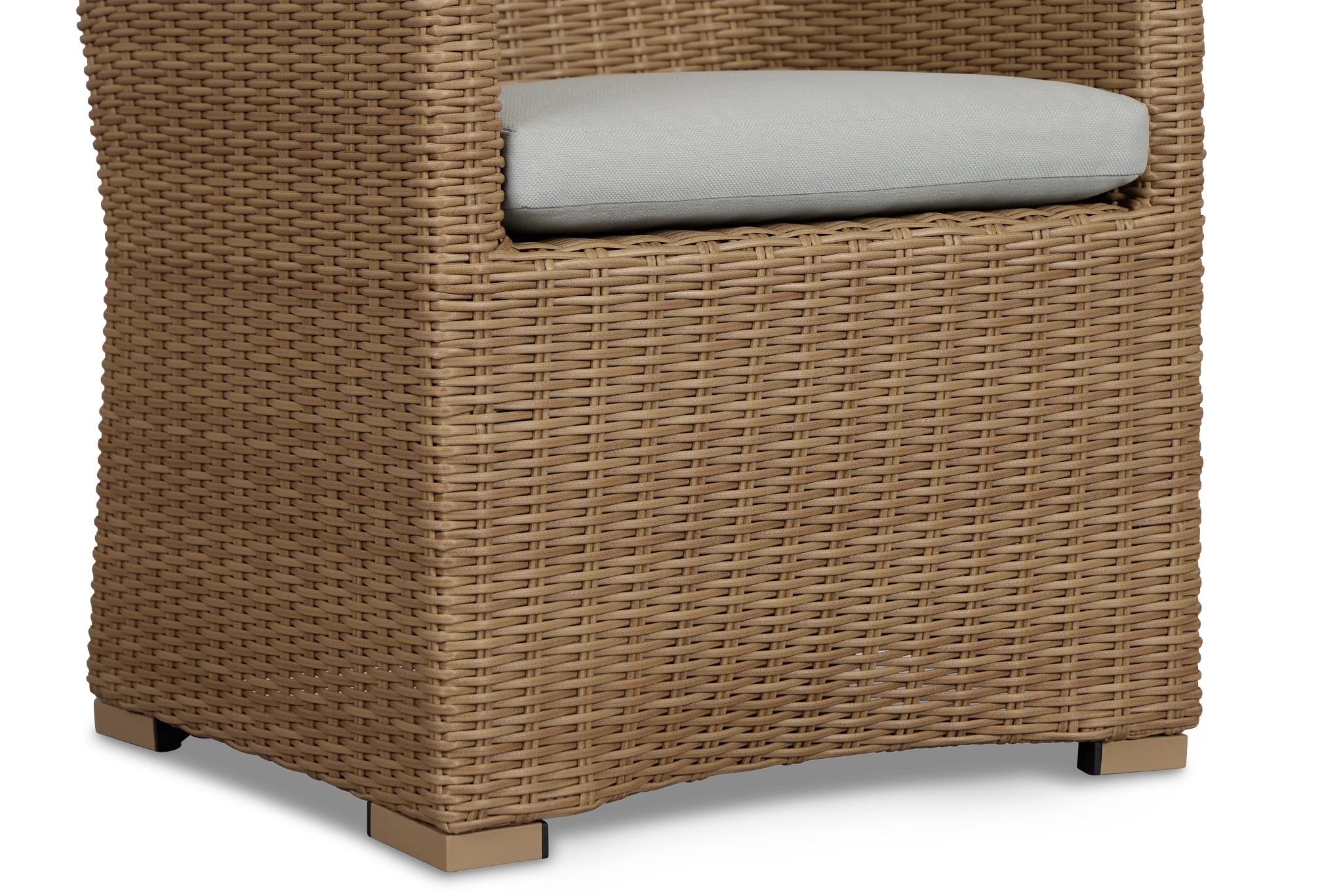 Montecito Light Tone Cushioned Arm Chair