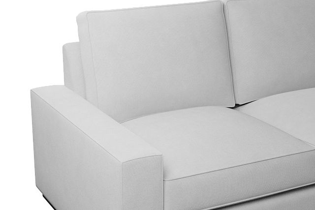 Edgewater Suave White Right Chaise Sectional