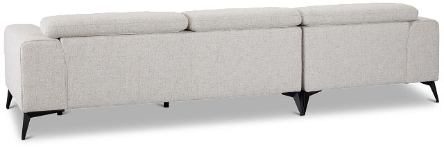 Alina Beige Fabric Left Chaise Sectional