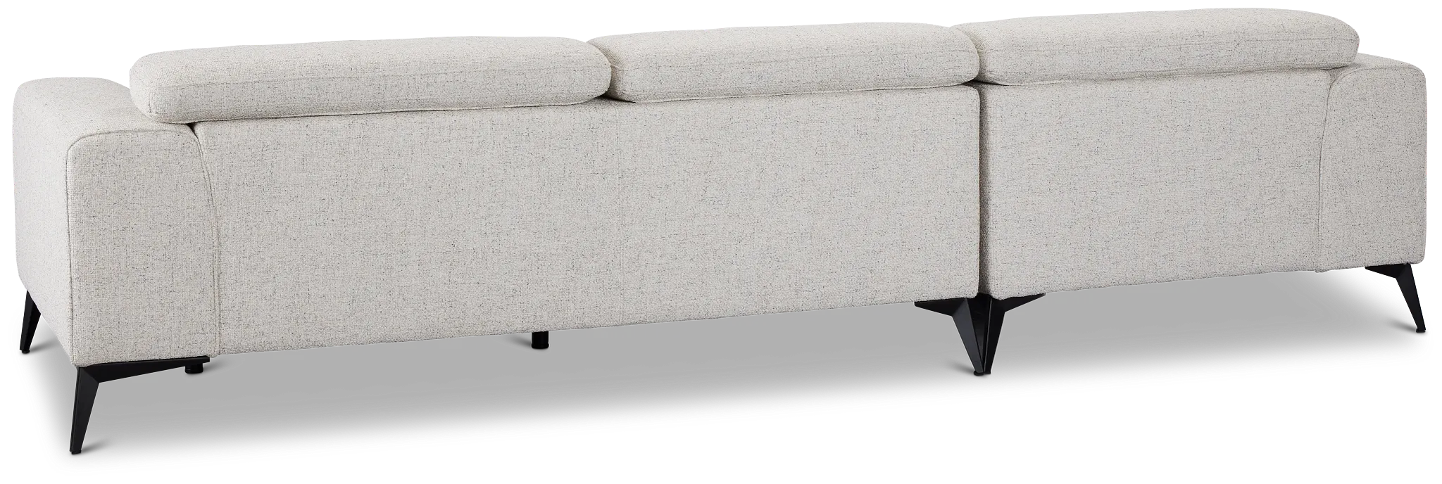 Alina Beige Fabric Left Chaise Sectional