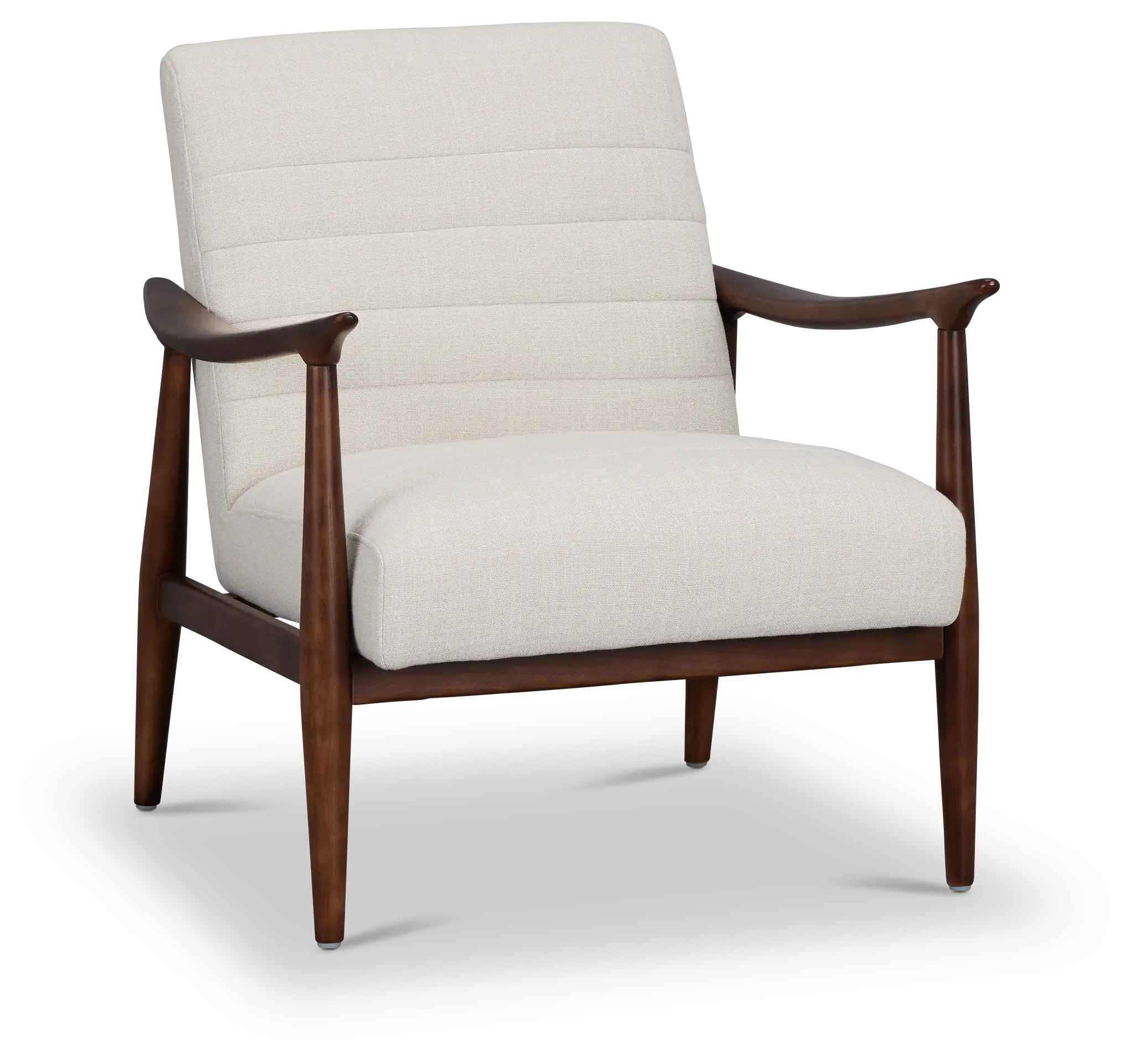 Gerry Light Beige Fabric Accent Chair Gerry Light Beige Fabric Accent Chair