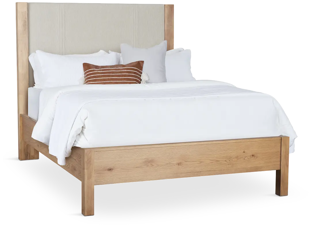 Tahoe Light Tone Uph Panel Bed Tahoe Light Tone Uph Panel Bed