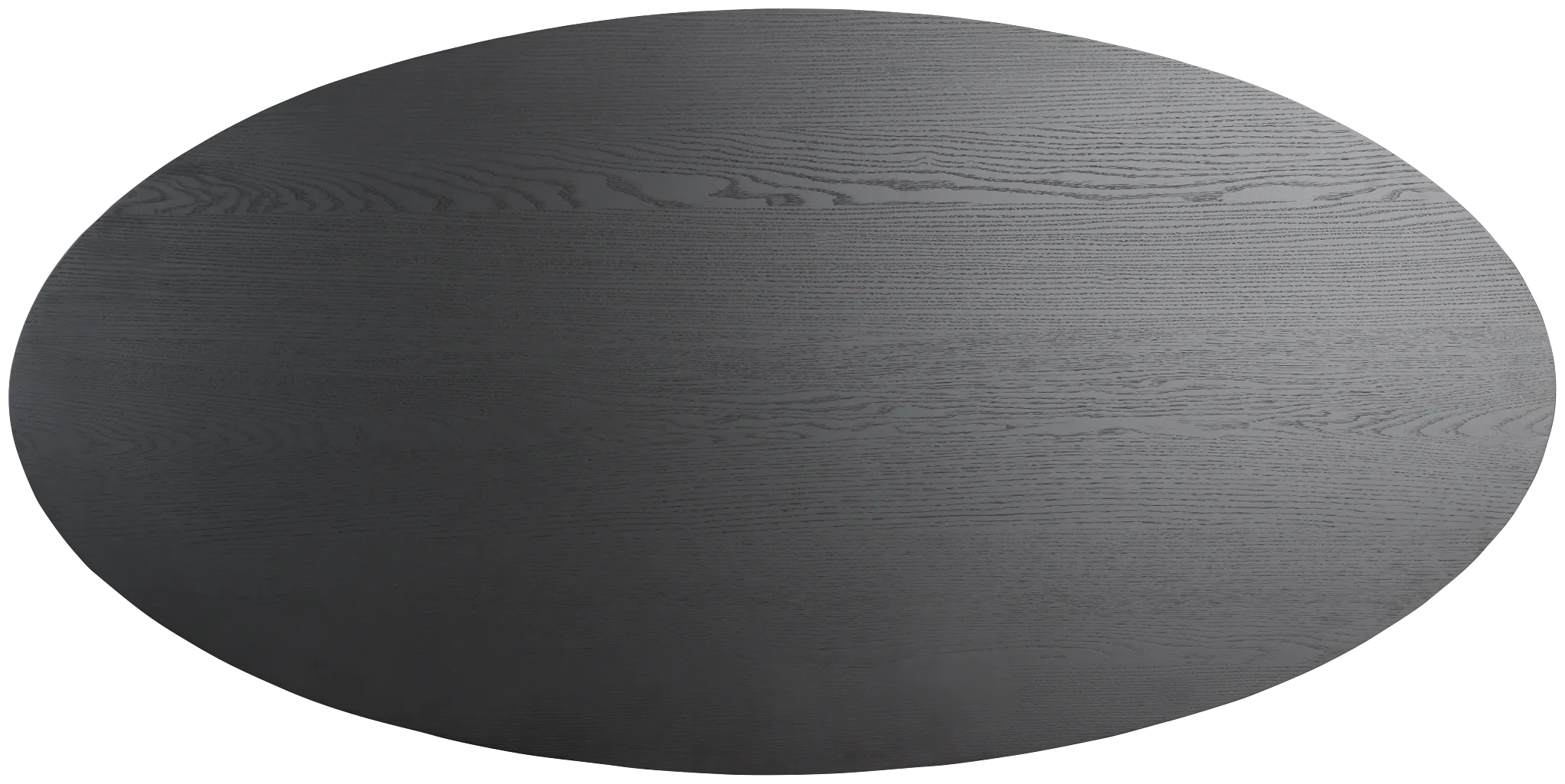 Nomad Black 78" Oval Table