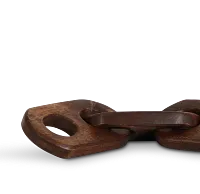 Chains Dark Tone Sculpture