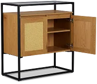 Dax Light Tone Two-door Cabinet