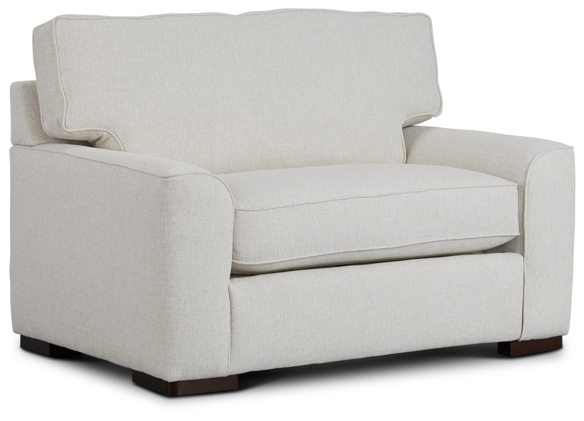 Austin White Fabric Innerspring Sleeper